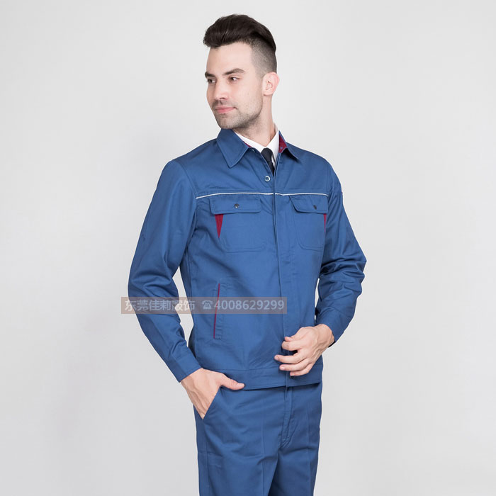 冬季維修電焊工作服  電焊工服-效果圖2