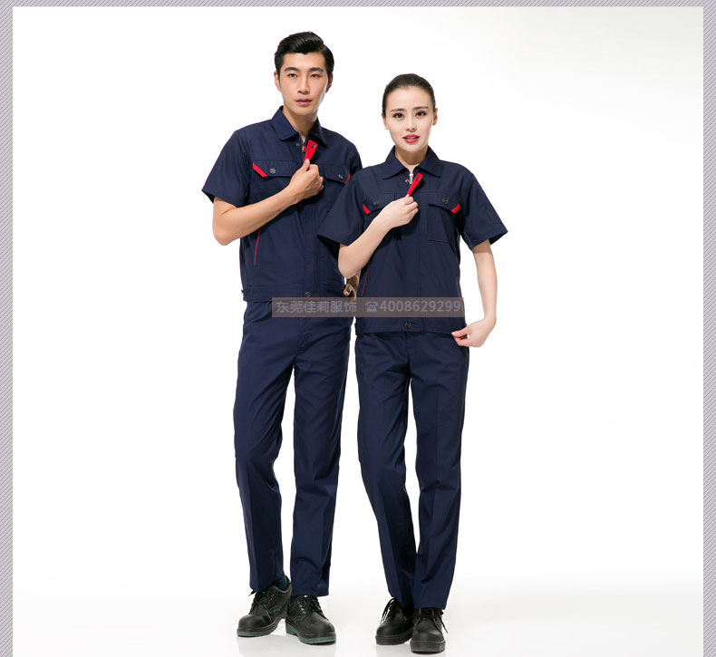 機(jī)械加工作服套裝展示01 機(jī)械加工作服套裝展示01